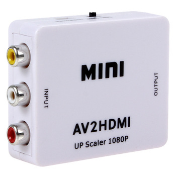 Mini Composite AV CVBS 3 Bộ chuyển đổi video HDMI sang HDMI 720p 1080p Upscaler