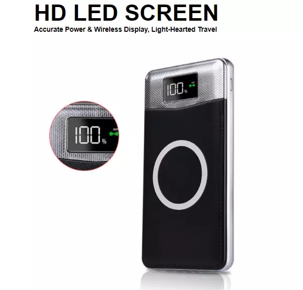 Sạc không dây 10W Đèn ngủ ban đêm Sạc nhanh Sạc không dây Qi cho iPhone cho Samsung