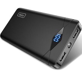 INIU Universal Power bank 10000mah LED Display Ultra Compact USB Multi lPorts Mobile Portable Charger