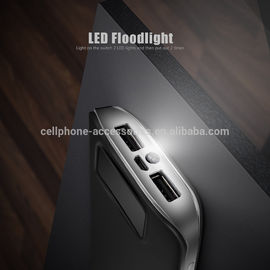 2018 Amazon high capacity power bank 20000mah LCD Digital display screen mobile charger power bank battery with LED flashlight
