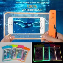 Underwater LED Light Armlet Water proof Phone Case,WaterProof Case for iphone 8