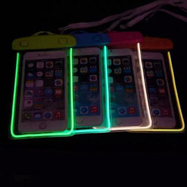 Underwater LED Light Armlet Water proof Phone Case,WaterProof Case for iphone 8