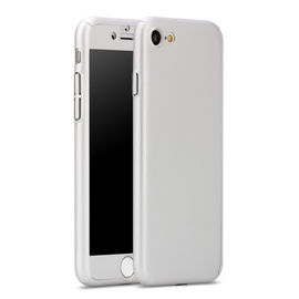 For iPhone 8 Case 360 Degree Full Body Protective mobile Phone Case with Glass for iPhone X 8
