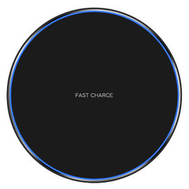 Newest design Thinnest 5/10W Fast Wireless Charger Qi Certified Wireless Charging Pad For iPhone Wireless Phone Charger