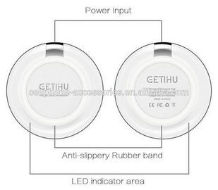 2017 Newest wireless charging pad for Samsung Galaxy S6 / S6 Edge iPhone 7 Qi Wireless Charger