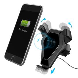 Qi standard magnetic wireless car phone charger for iphone for samsung smartphone