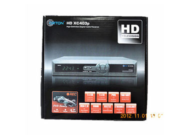 Orton HD XC403p Digital Cable Receiver HD DVB-C Black TV Box HD C600 Plus HD-C608
