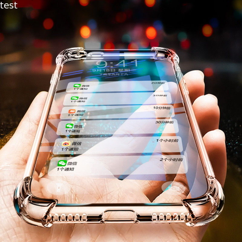 Hot Selling Phone Case Airbag Drop Prevention Transparent Soft Phone Case for iphone xs max TPU Phone Case